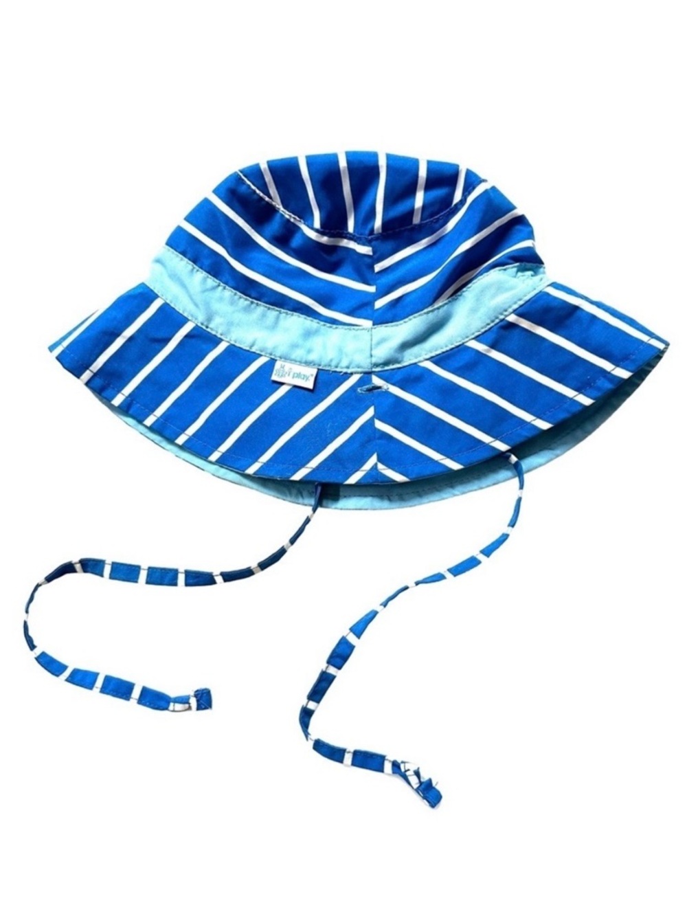 ⭐️ 5 for $25 i Play Blue Striped Reversible Bucket Hat for Babies